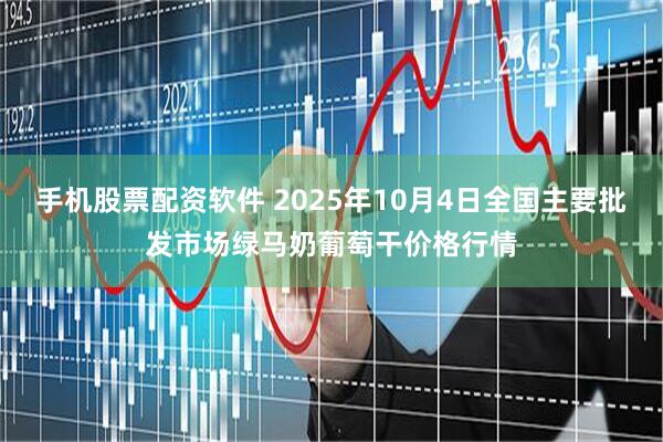 手机股票配资软件 2025年10月4日全国主要批发市场绿马奶葡萄干价格行情